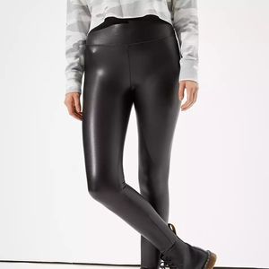NWT - American Eagle Faux Leather Leggings